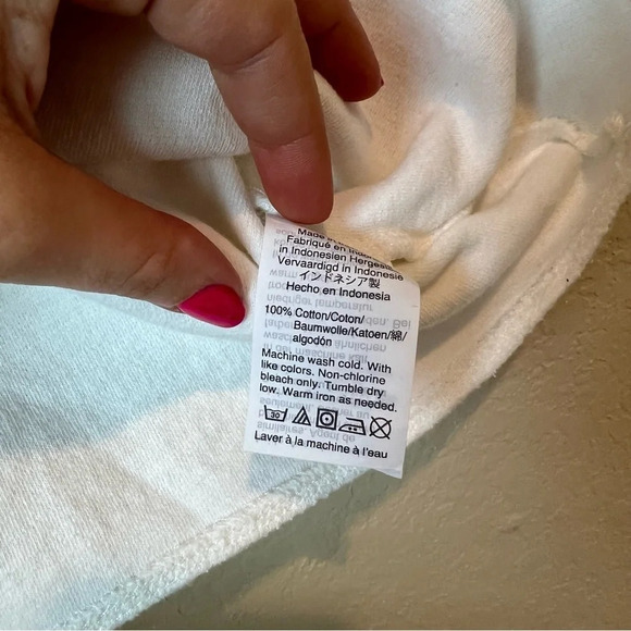 Madewell texture & thread tie front ruffle blouse - Picture 4 of 6